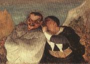 Honore Daumier, Crispin and Scapin